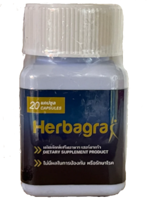 Herbaga 20 Capsule Bottle 14.95tran500s