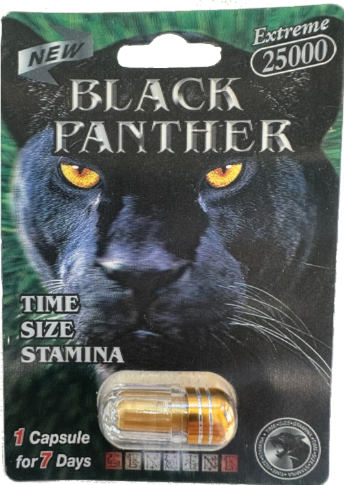 Black Panther Extreme 25000 Single PIll 6.99