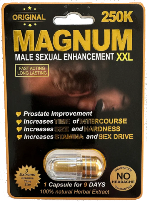 Magnum XXL 250K Single Pill 6.99
